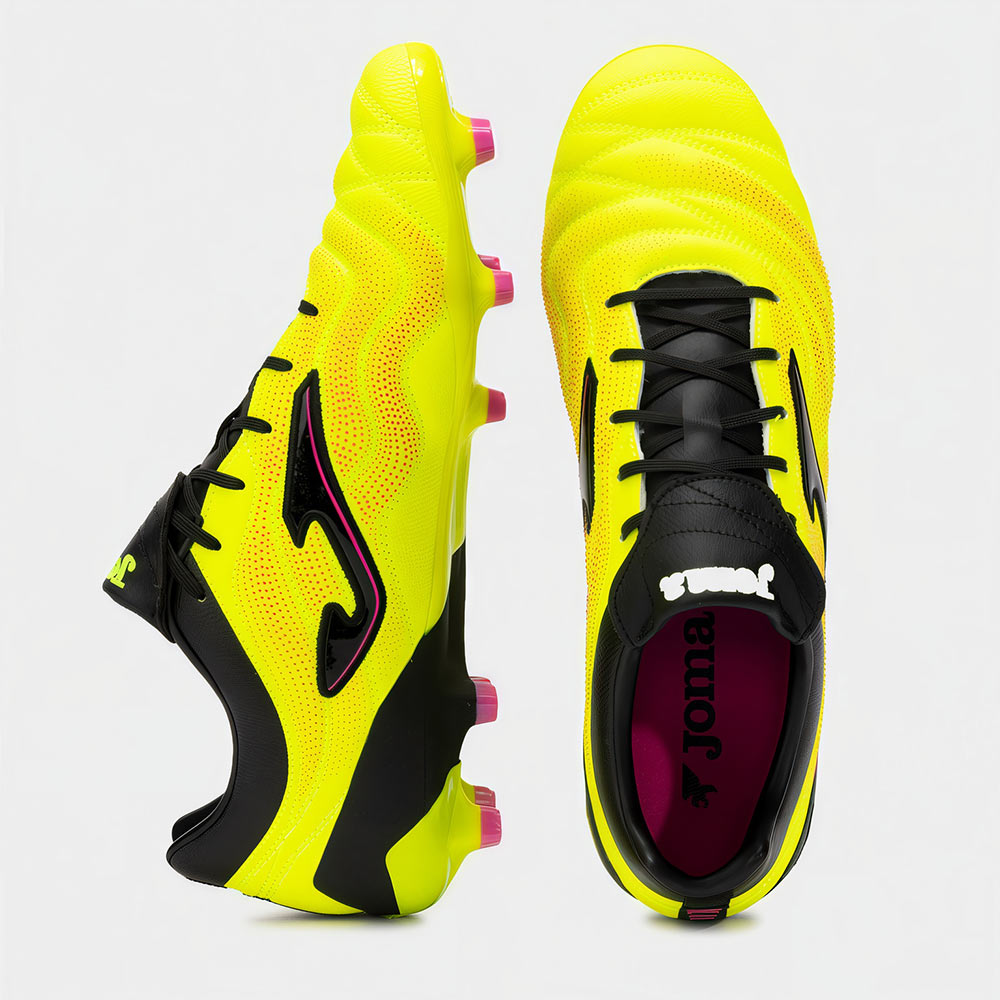 ZAPATILLAS FUTBOL SCORE 2509 FG NEGRO AMARILLO FLÚOR - 4