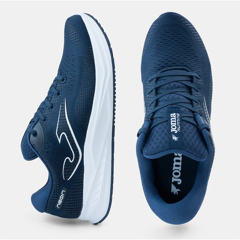 ZAPATILLAS RUNNING NEON MEN 2503 AZUL MARINO - 3