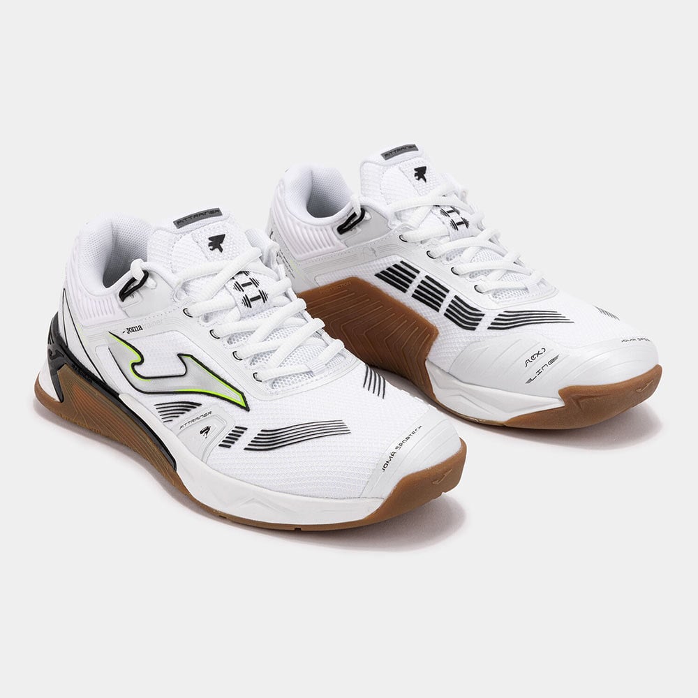 ZAPATILLAS GYM/CROSS FITTRAINER MEN 2502 BLANCO NEGRO - 2