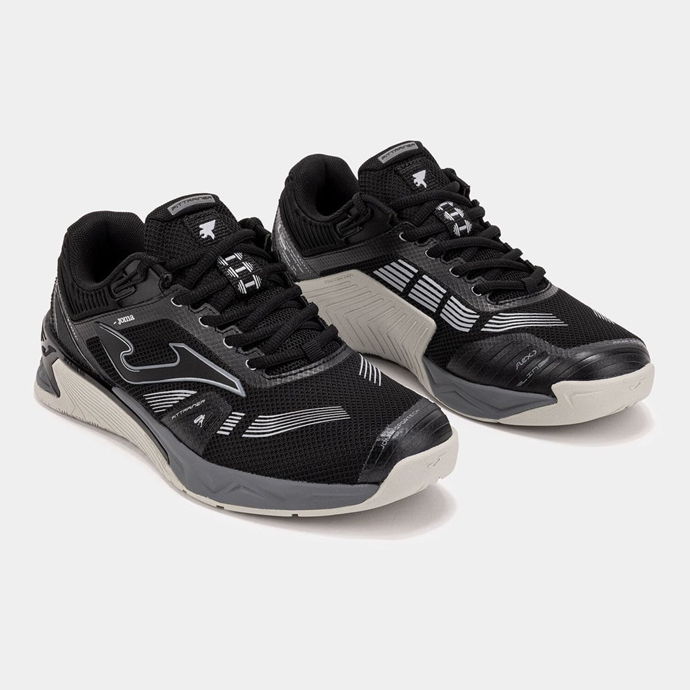 ZAPATILLAS GYM/CROSS FITTRAINER MEN 2501 NEGRO PLOMO - 2
