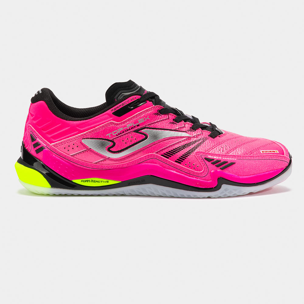 ZAPATILLAS FUTBOL SALA TOP FLEX ULTIMATE 2510 IN FUCSIA NEGRO AMARILLO FLÚOR - 1
