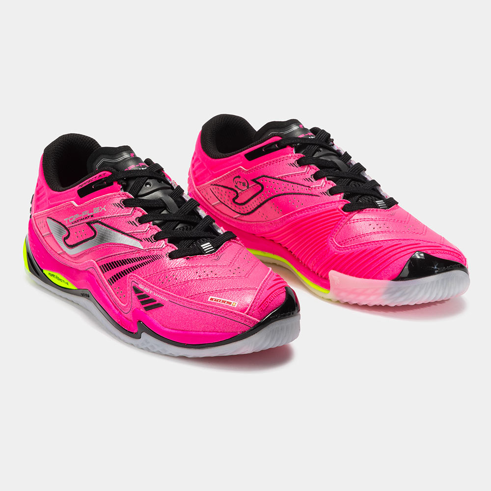 ZAPATILLAS FUTBOL SALA TOP FLEX ULTIMATE 2510 IN FUCSIA NEGRO AMARILLO FLÚOR - 2