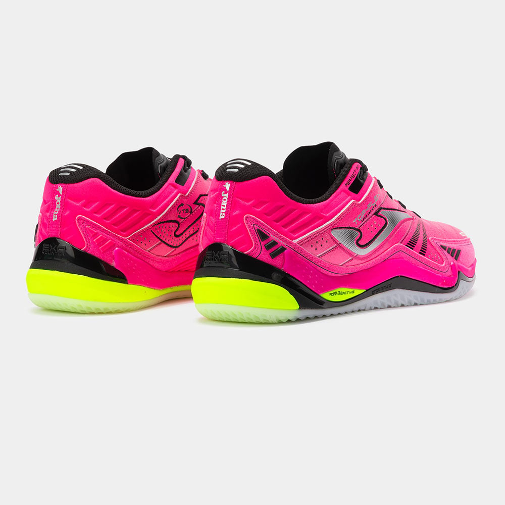 ZAPATILLAS FUTBOL SALA TOP FLEX ULTIMATE 2510 IN FUCSIA NEGRO AMARILLO FLÚOR - 3