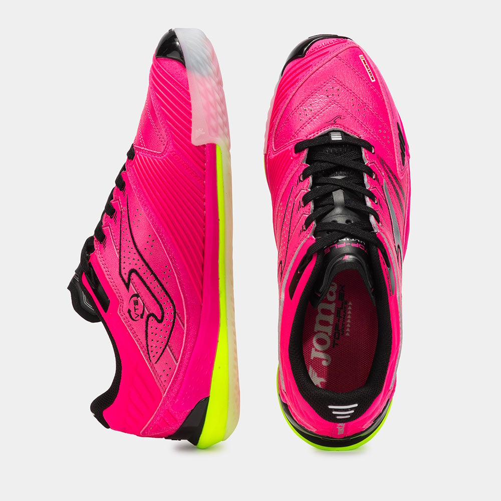 ZAPATILLAS FUTBOL SALA TOP FLEX ULTIMATE 2510 IN FUCSIA NEGRO AMARILLO FLÚOR - 4