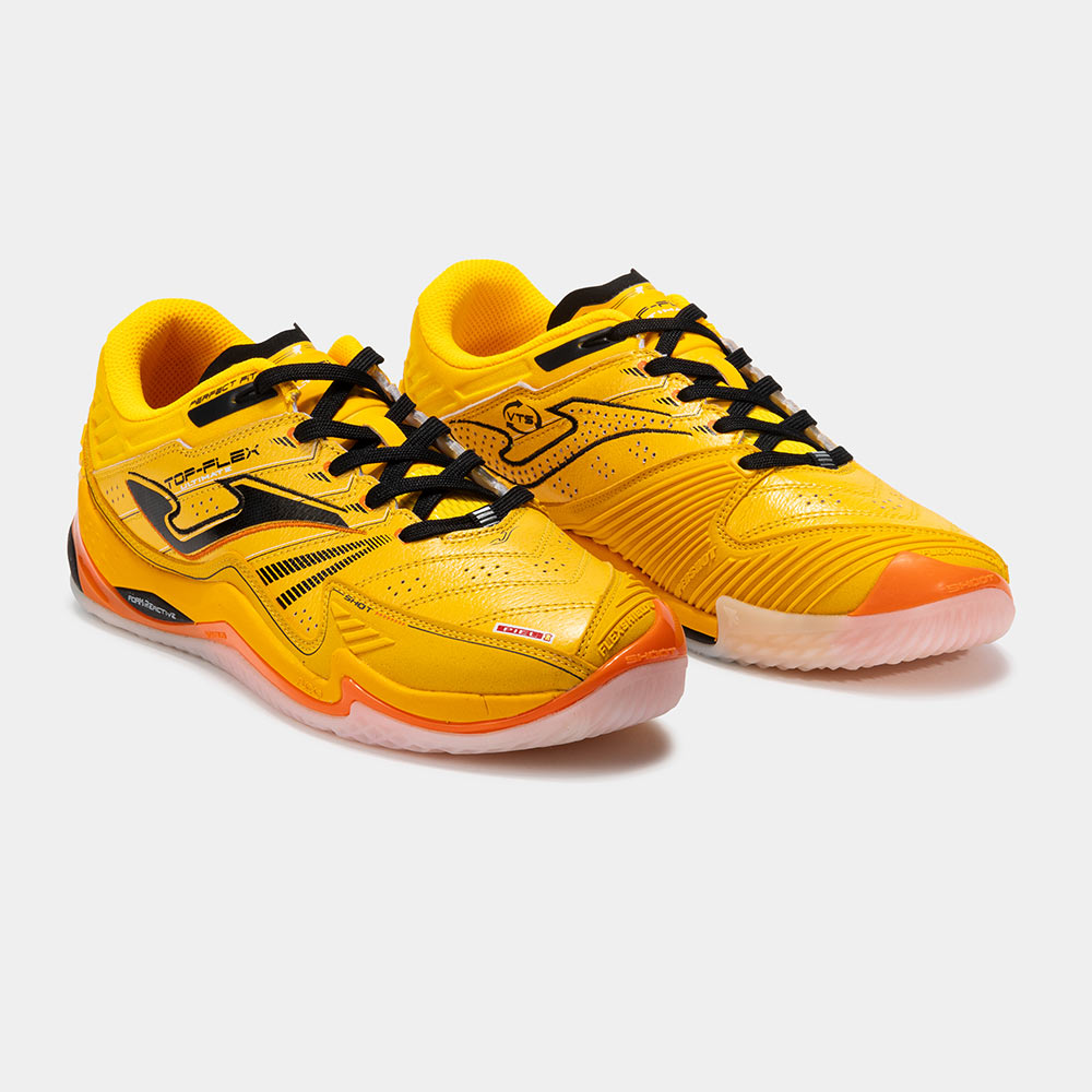 ZAPATILLAS FUTBOL SALA TOP FLEX ULTIMATE 2528 IN AMARILLO NARANJA - 2