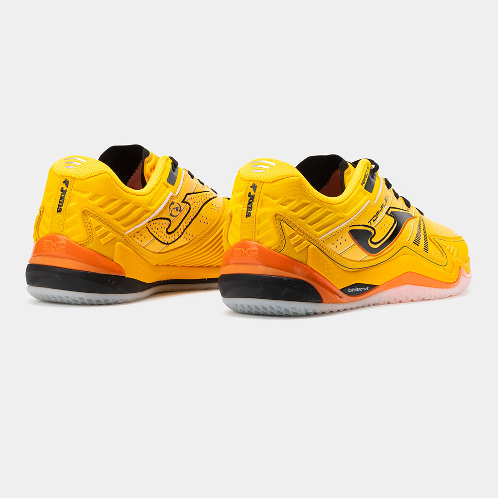 ZAPATILLAS FUTBOL SALA TOP FLEX ULTIMATE 2528 IN AMARILLO NARANJA - 3