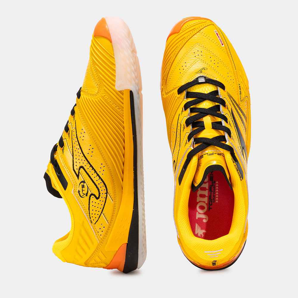 ZAPATILLAS FUTBOL SALA TOP FLEX ULTIMATE 2528 IN AMARILLO NARANJA - 4