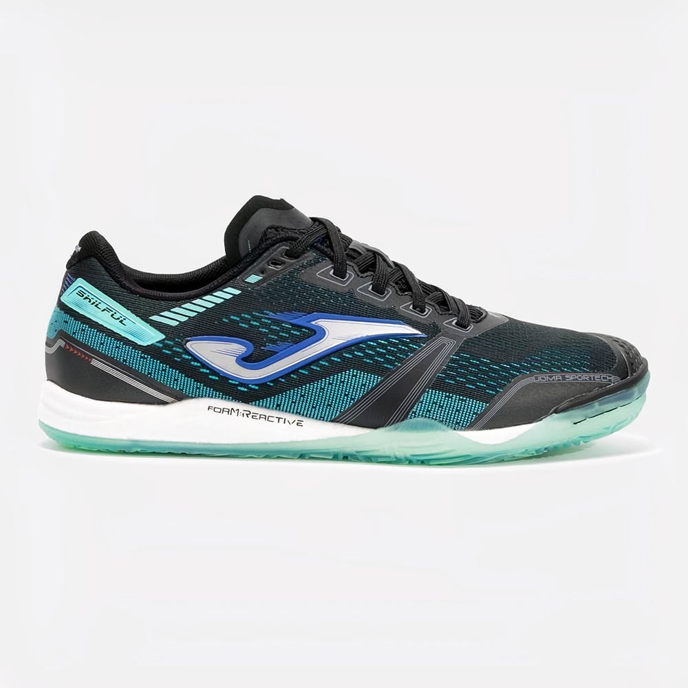 ZAPATILLAS FUTBOL SALA SKILFUL 2501 IN NEGRO CELESTE - 1