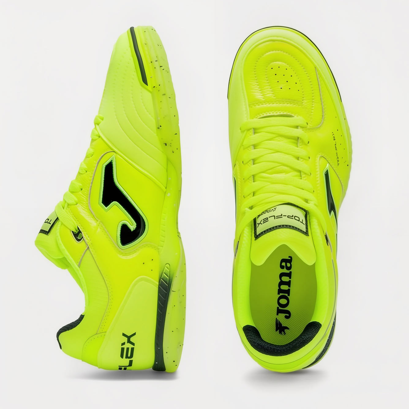 ZAPATILLAS FUTBOL SALA TOP FLEX 2609 IN AMARILLO FLÚOR - 4