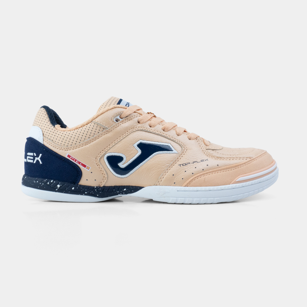 ZAPATILLAS FUTBOL SALA TOP FLEX 2608 IN BEIGE AZUL - 1