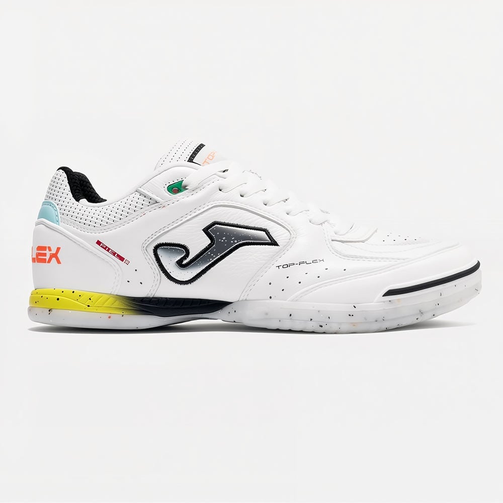 ZAPATILLAS FUTBOL SALA TOP FLEX 2602 IN BLANCO NEGRO - 1