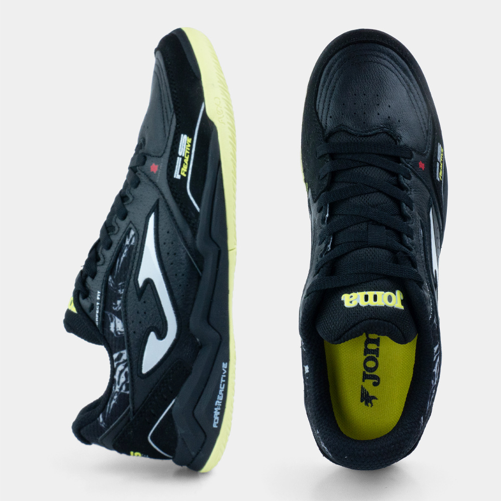 ZAPATILLAS FUTBOL SALA FS REACTIVE 2601 IN NEGRO AMARILLO - 3