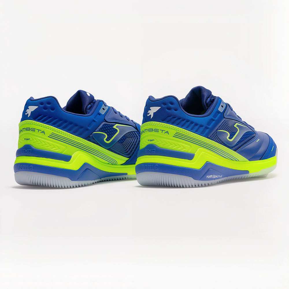 ZAPATILLAS FUTBOL SALA GAMBETA 2603 IN AZUL VERDE FLÚOR - 3