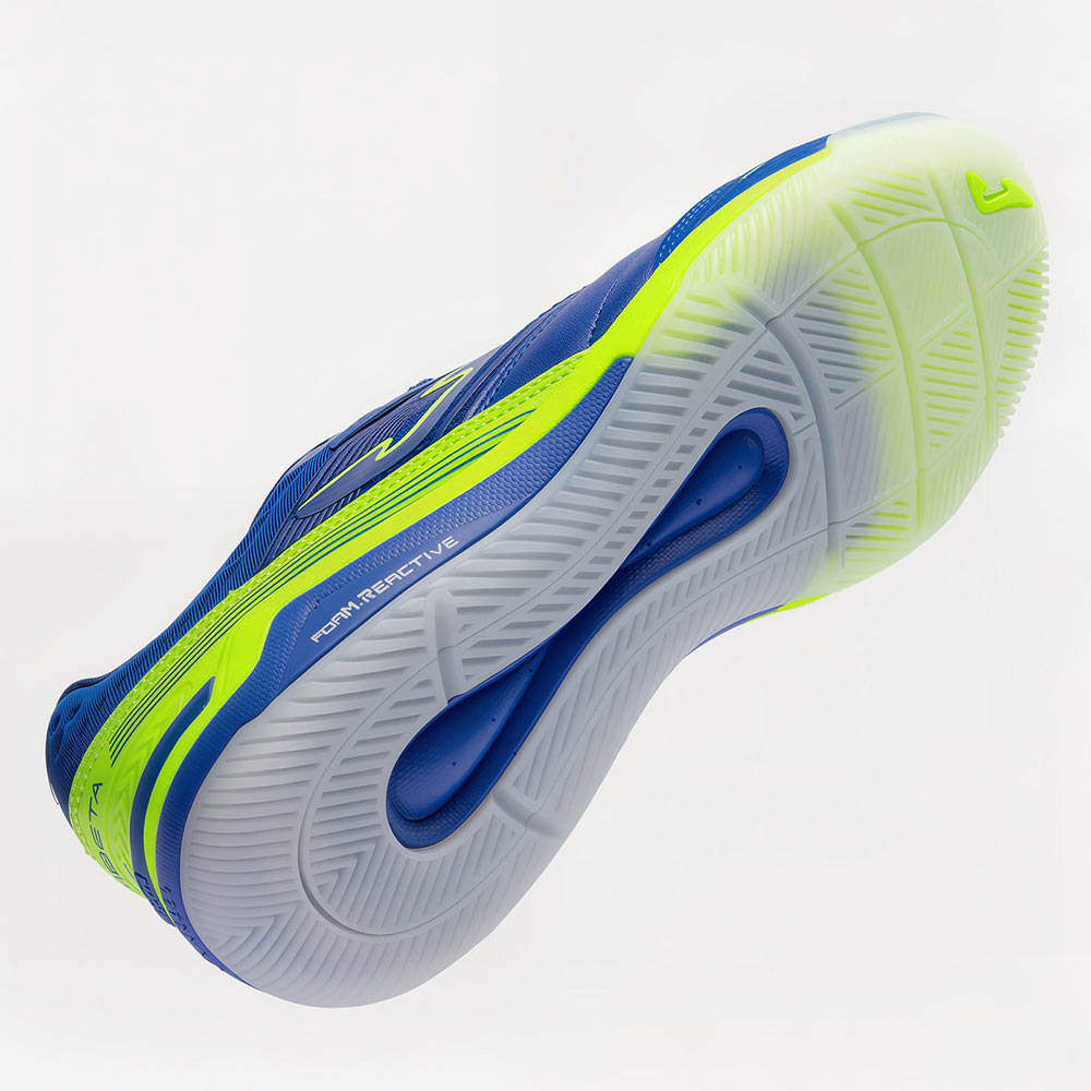 ZAPATILLAS FUTBOL SALA GAMBETA 2603 IN AZUL VERDE FLÚOR - 5