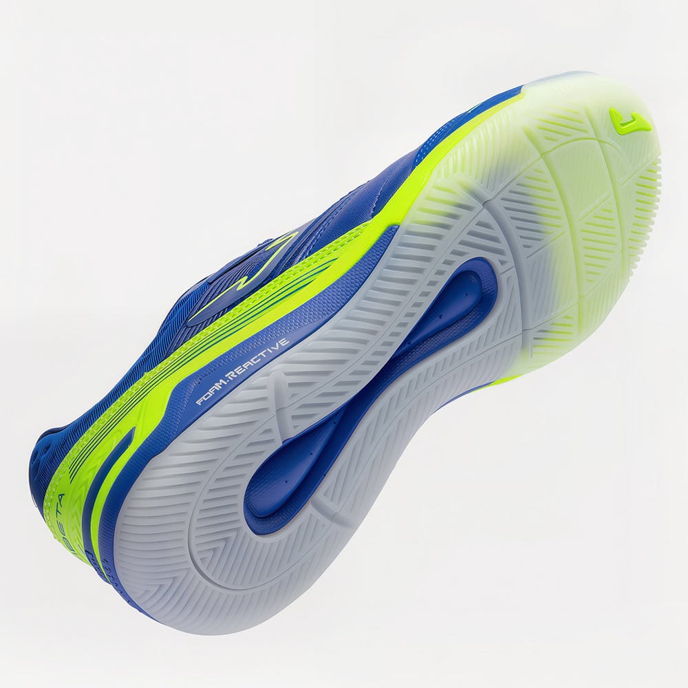 ZAPATILLAS FUTBOL SALA GAMBETA 2603 IN AZUL VERDE FLÚOR - 5