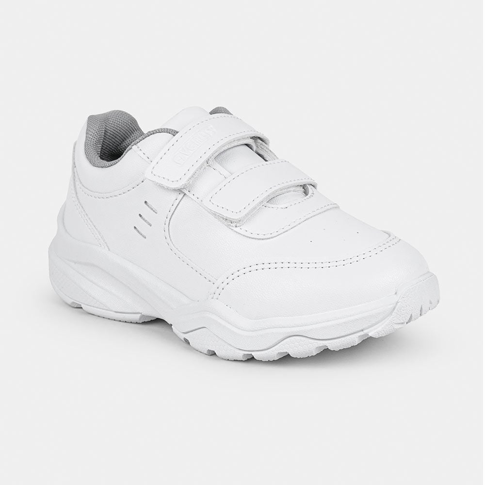 ZAPATILLA ESCOLAR VENUS NEXO VELCRO  BLANCO - 2