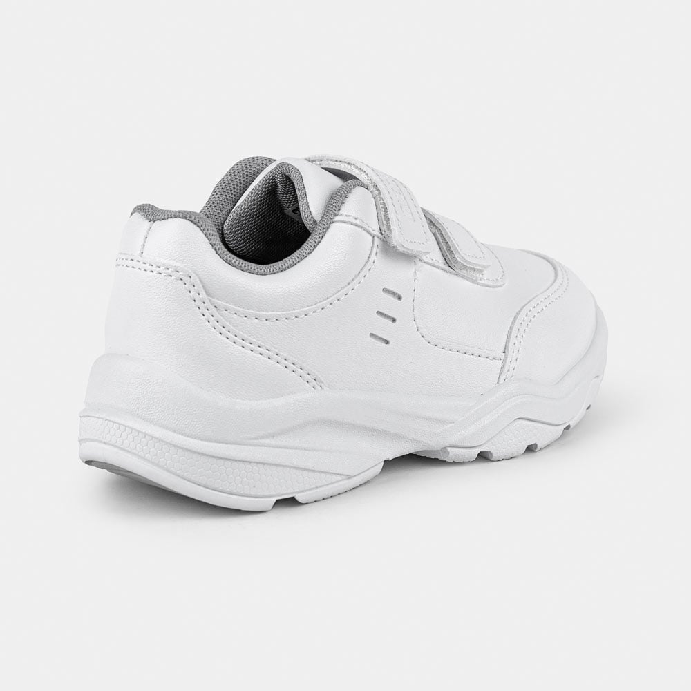 ZAPATILLA ESCOLAR VENUS NEXO VELCRO  BLANCO - 3
