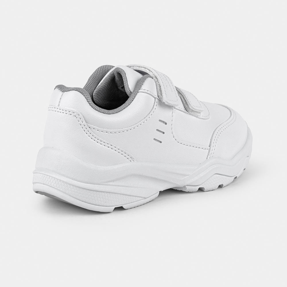 ZAPATILLA ESCOLAR VENUS NEXO VELCRO  BLANCO - 3