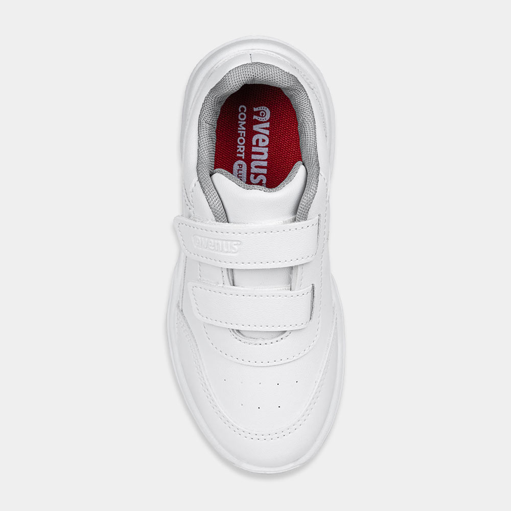 ZAPATILLA ESCOLAR VENUS NEXO VELCRO  BLANCO - 5