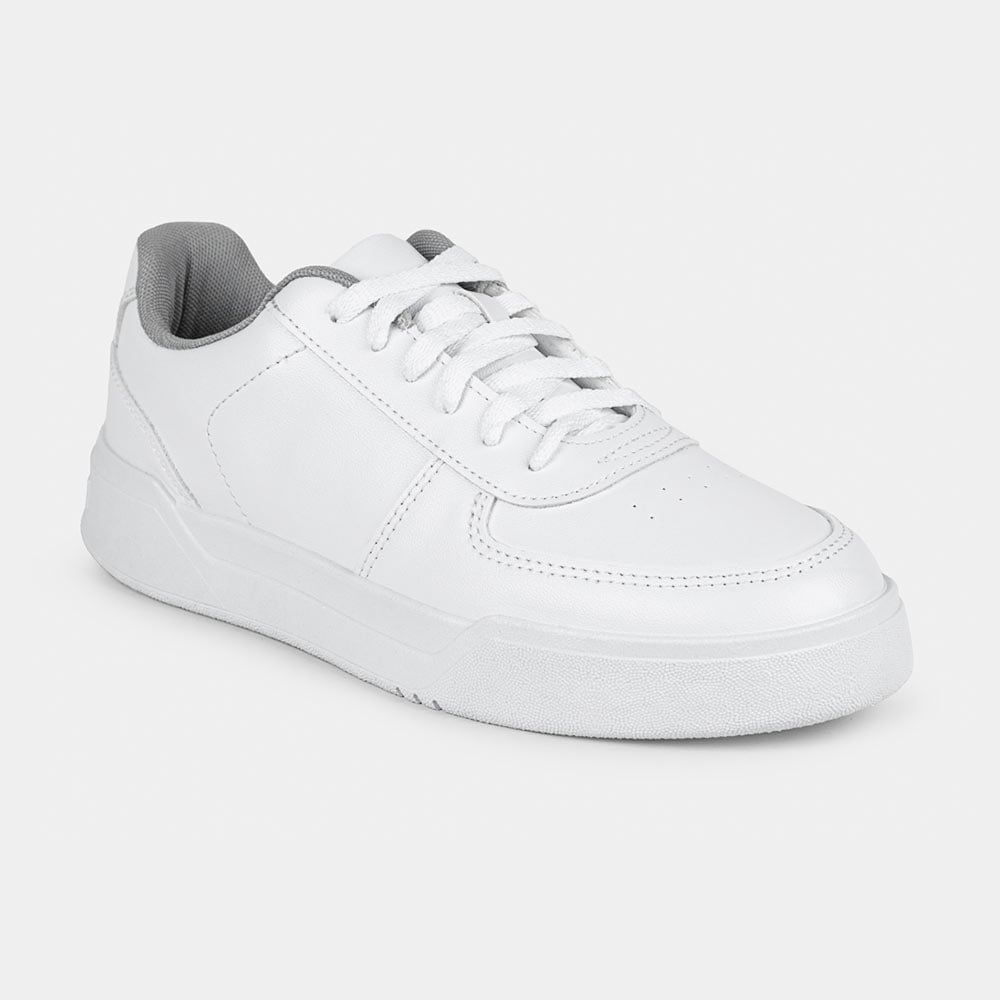 ZAPATILLA ESCOLAR VENUS VOLT PASADOR BLANCO - 2