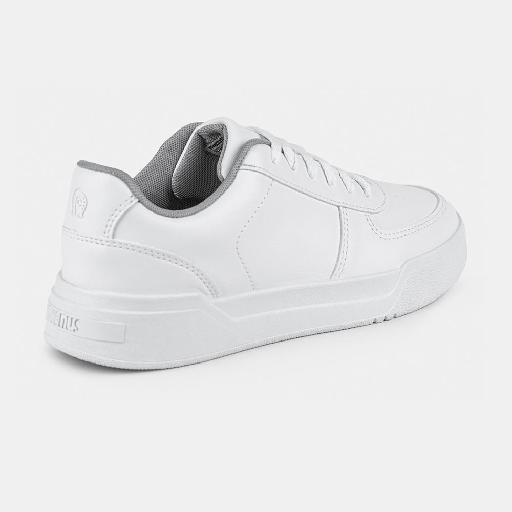ZAPATILLA ESCOLAR VENUS VOLT PASADOR BLANCO - 3