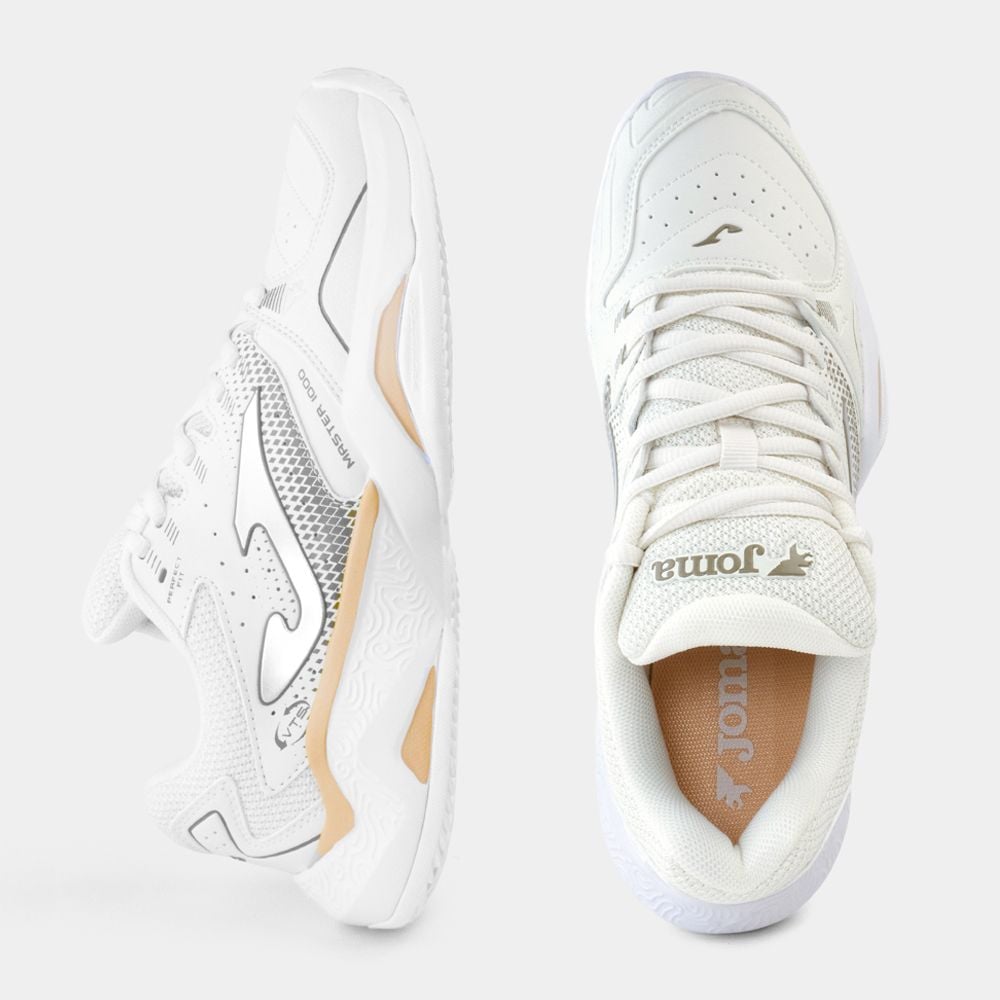 ZAPATILLAS TENNIS MASTER 1000 LADY 2625 BEIGE - 4