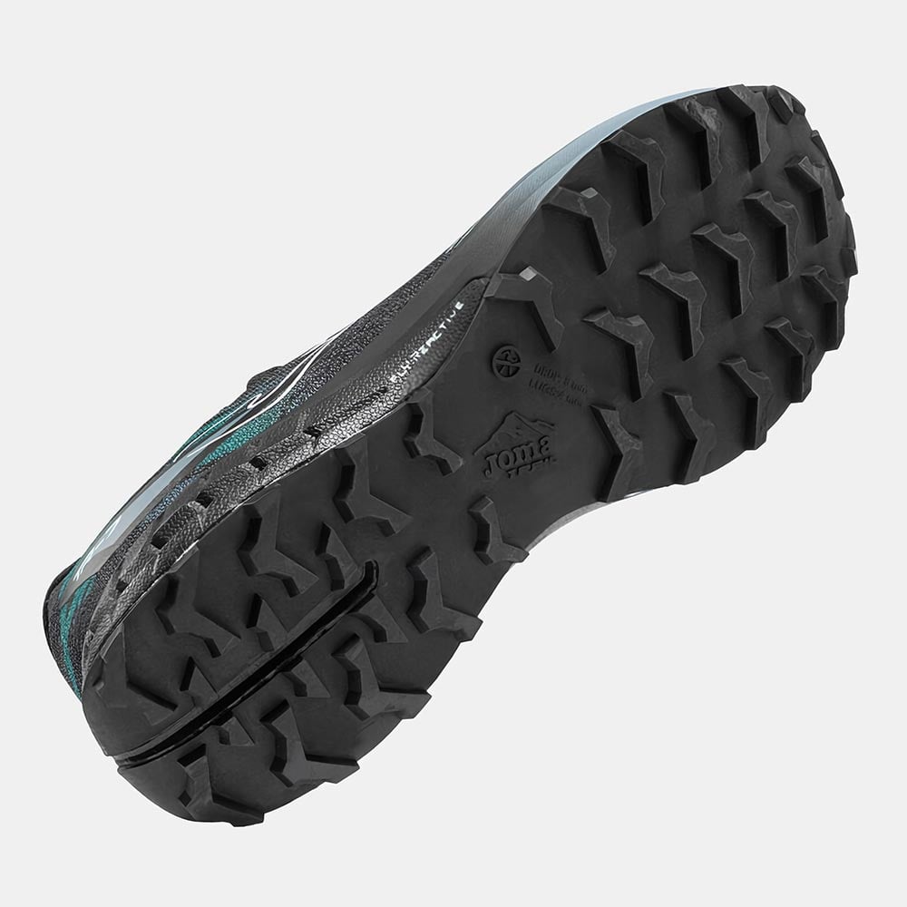 ZAPATILLAS TRAIL RUNNING TR-7 2601 NEGRO TURQUESA - 5