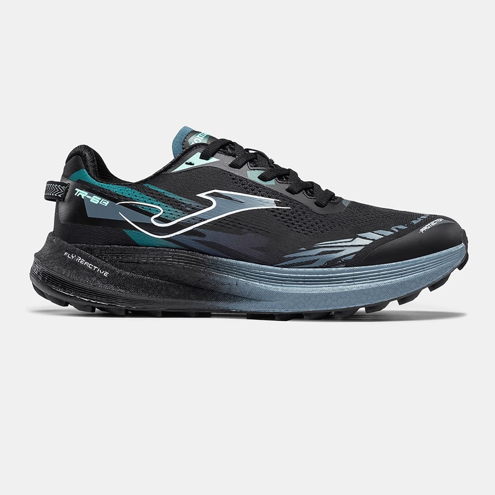 ZAPATILLAS TRAIL RUNNING TR-6 2601 NEGRO AZUL GRIS - 1