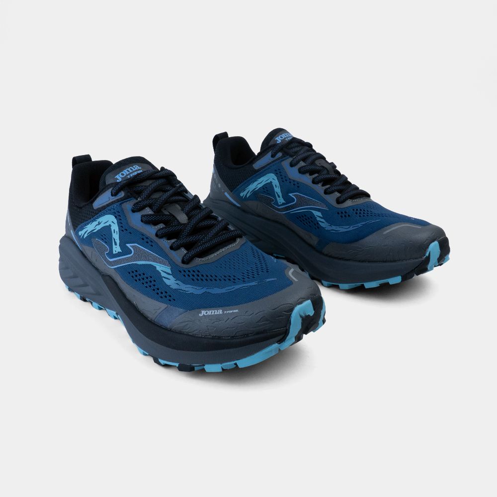ZAPATILLAS TRAIL RUNNING TREK MEN 2622 VERDE AMARILLO NEGRO - 3