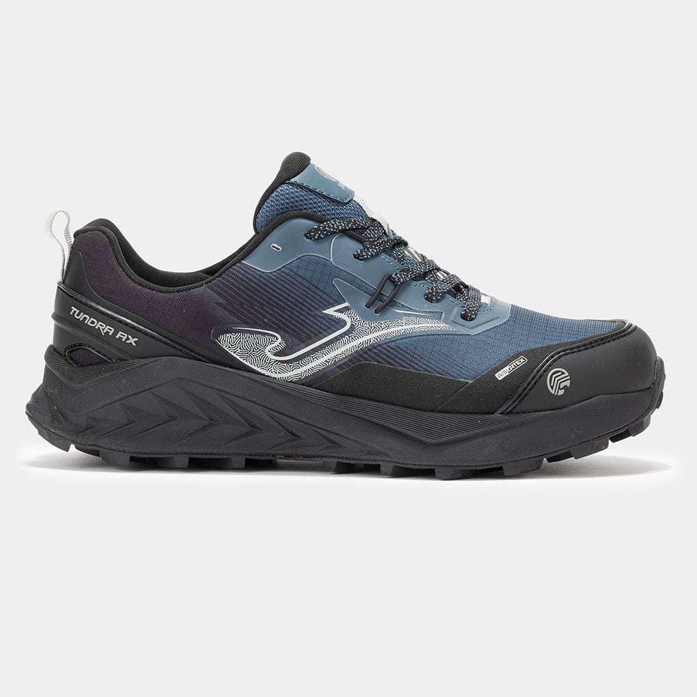 ZAPATILLAS TRAIL RUNNING TUNDRA AX MEN W2501 NEGRO AZUL GRISÁCEO - 1