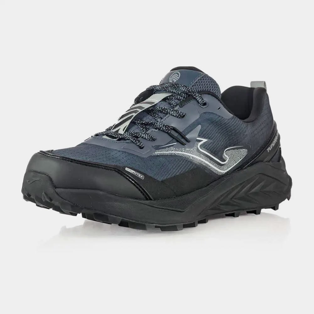 ZAPATILLAS TRAIL RUNNING TUNDRA AX MEN W2501 NEGRO AZUL GRISÁCEO - 2