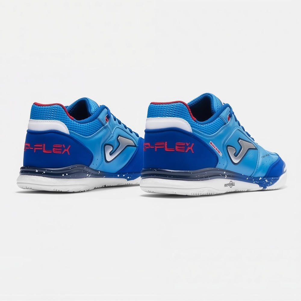 ZAPATILLAS FUTBOL SALA TOP FLEX REBOUND 2605 IN CELESTE AZUL ROYAL - 3