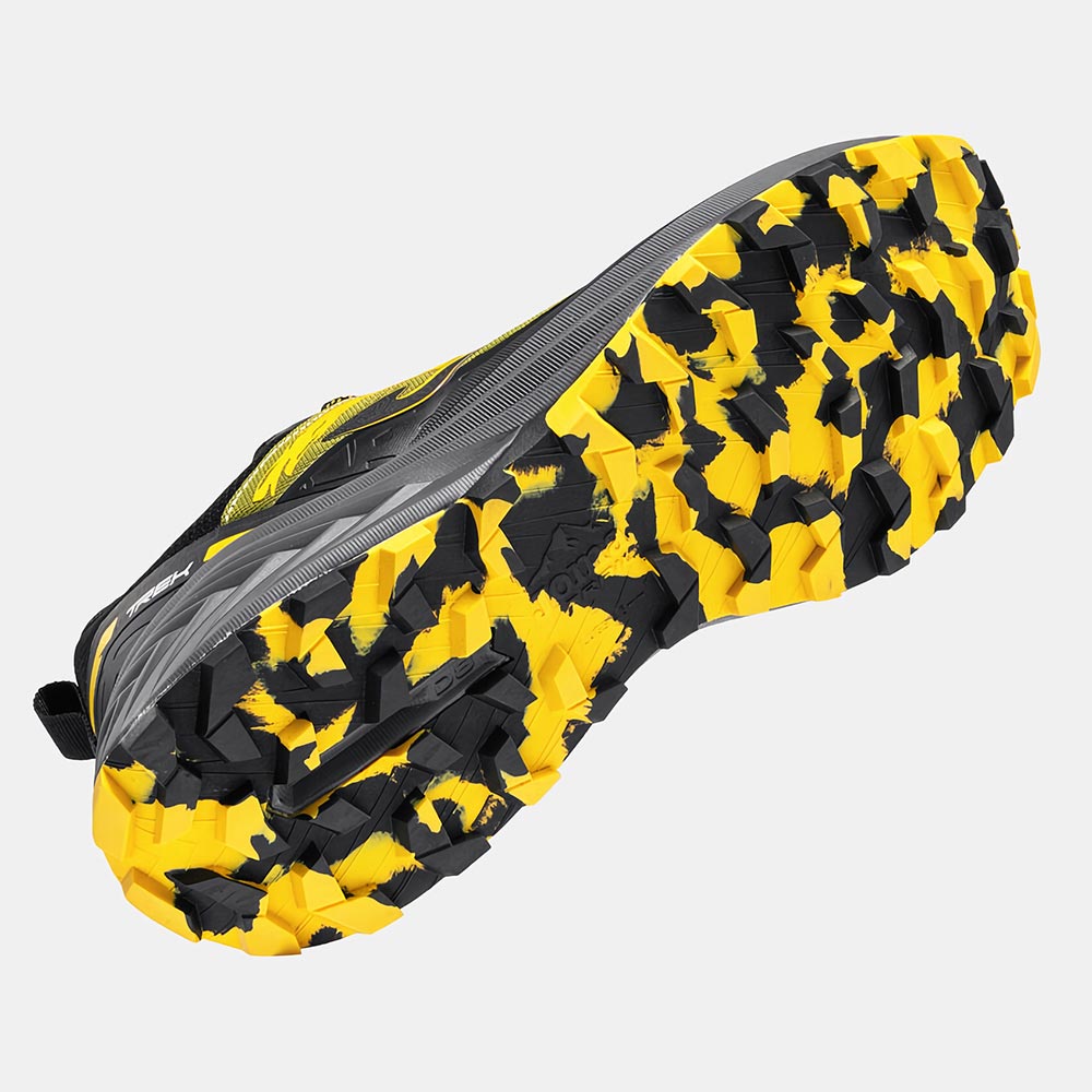 ZAPATILLAS TRAIL RUNNING TREK MEN 2623 VERDE AMARILLO NEGRO - 5