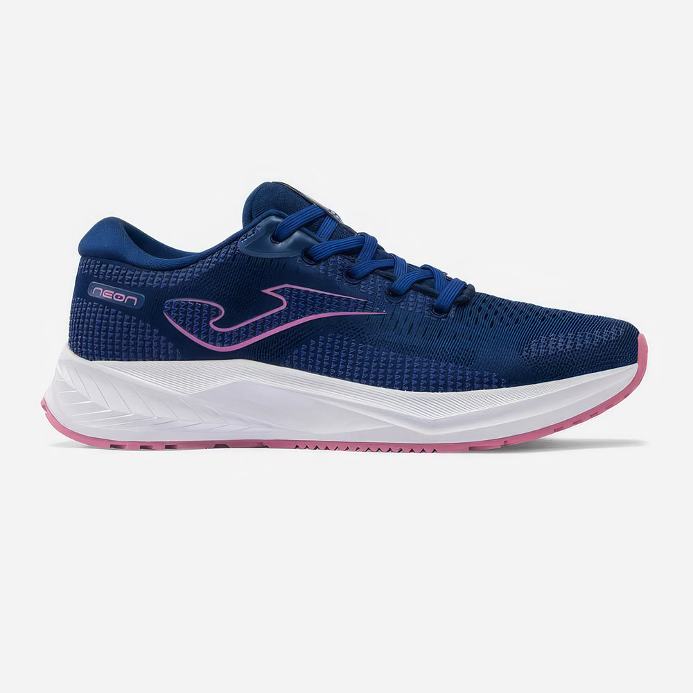 ZAPATILLAS RUNNING NEON LADY 2603 AZUL MARINO ROSADO - 1