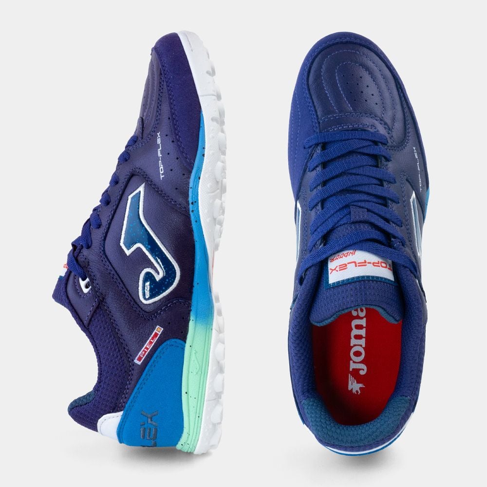 ZAPATILLAS FUTBOL SALA TOP FLEX 2619 TF MORADO CELESTE - 4