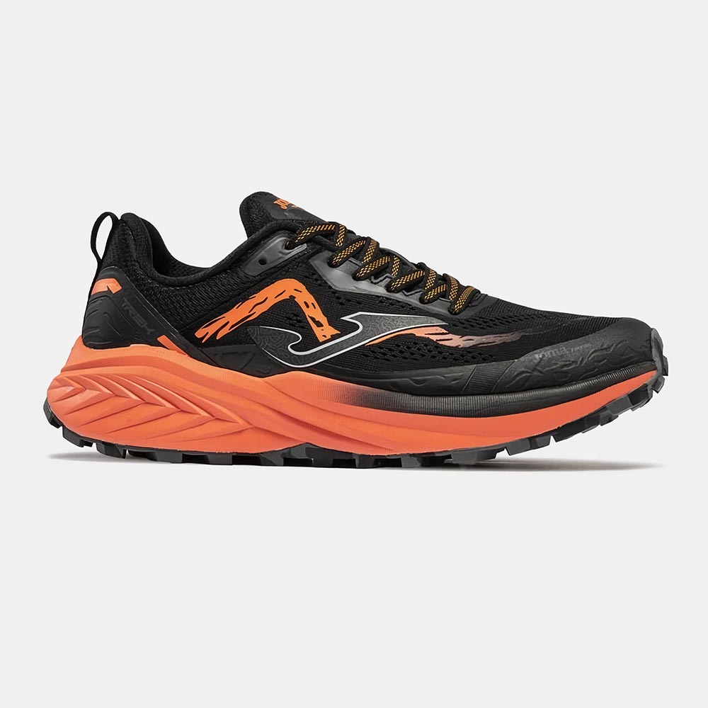 ZAPATILLAS TRAIL RUNNING TREK MEN 2601 NEGRO NARANJA - 1