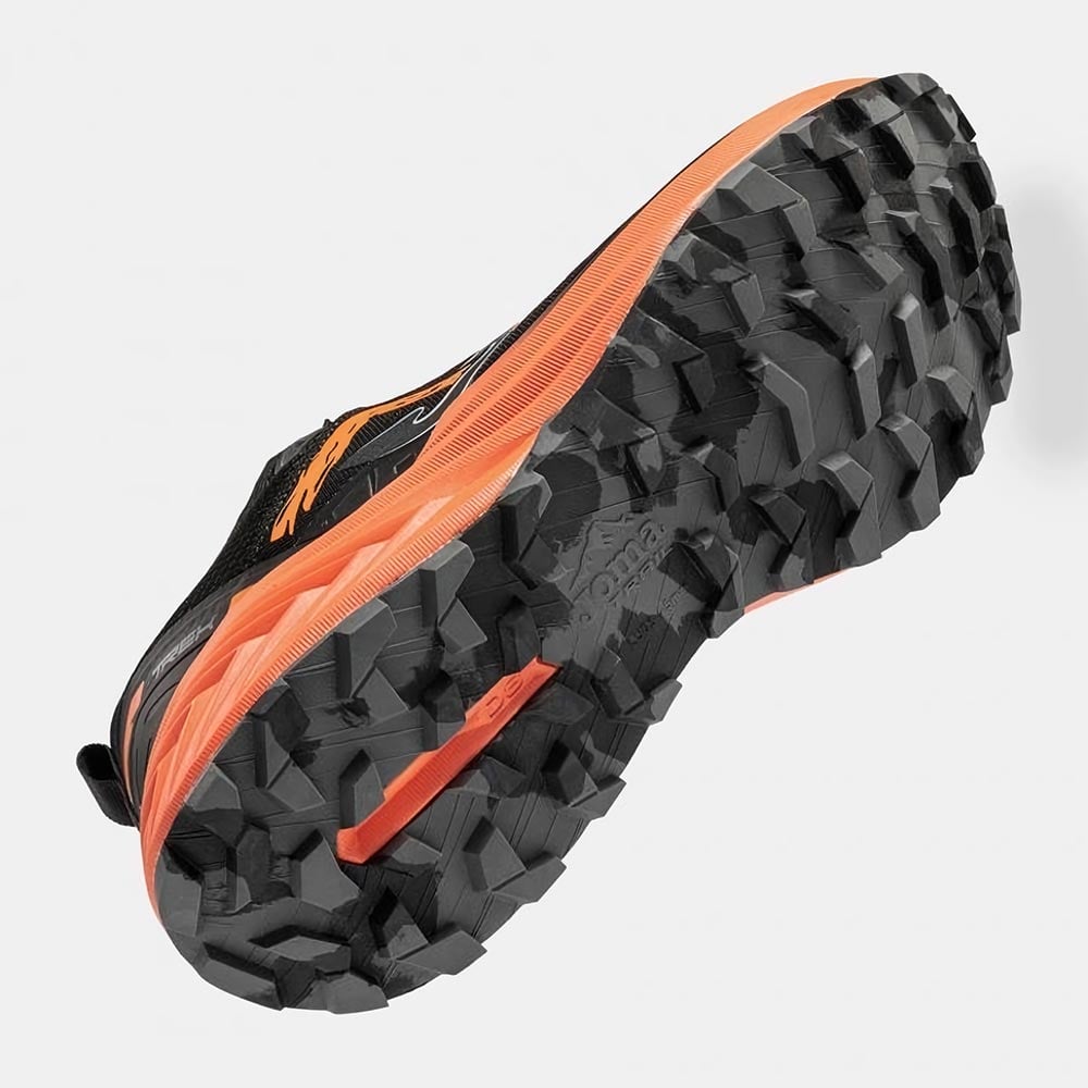 ZAPATILLAS TRAIL RUNNING TREK MEN 2601 NEGRO NARANJA - 5