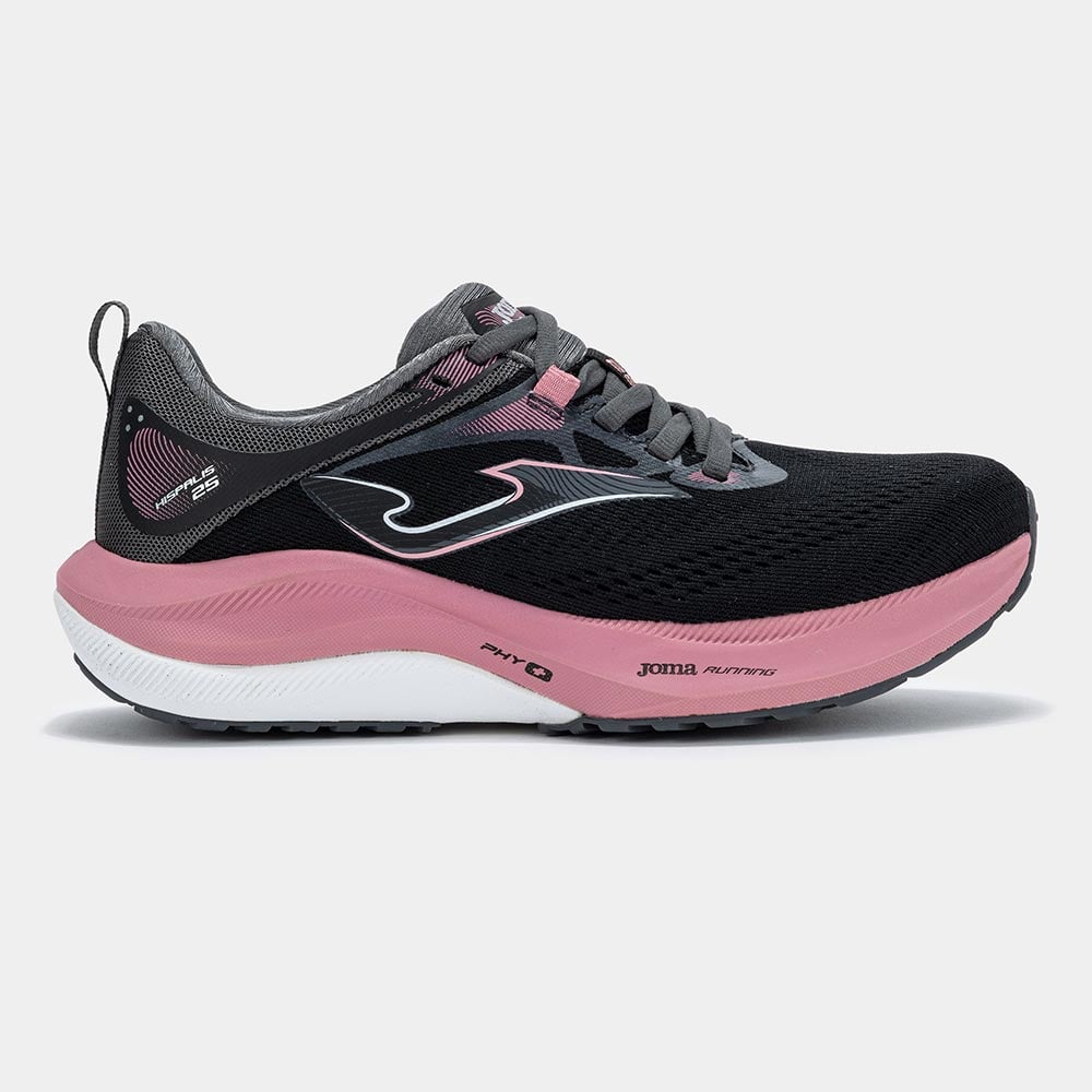 ZAPATILLAS RUNNING HISPALIS LADY 2601 NEGRO ROSADO - 1