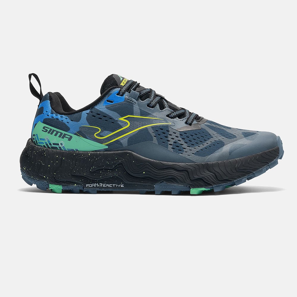 ZAPATILLAS TRAIL RUNNING SIMA 2601 AZUL MARINO - 1