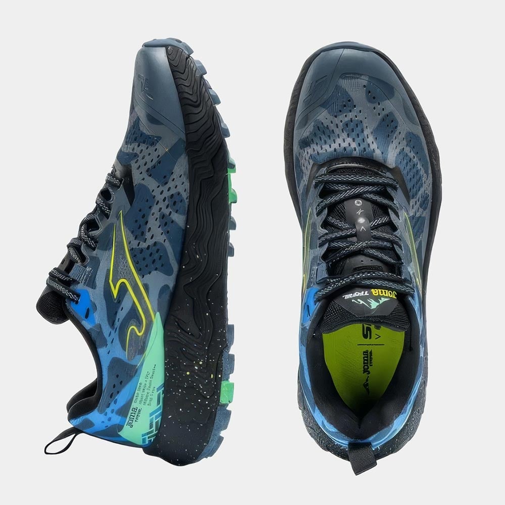 ZAPATILLAS TRAIL RUNNING SIMA 2601 AZUL MARINO - 4