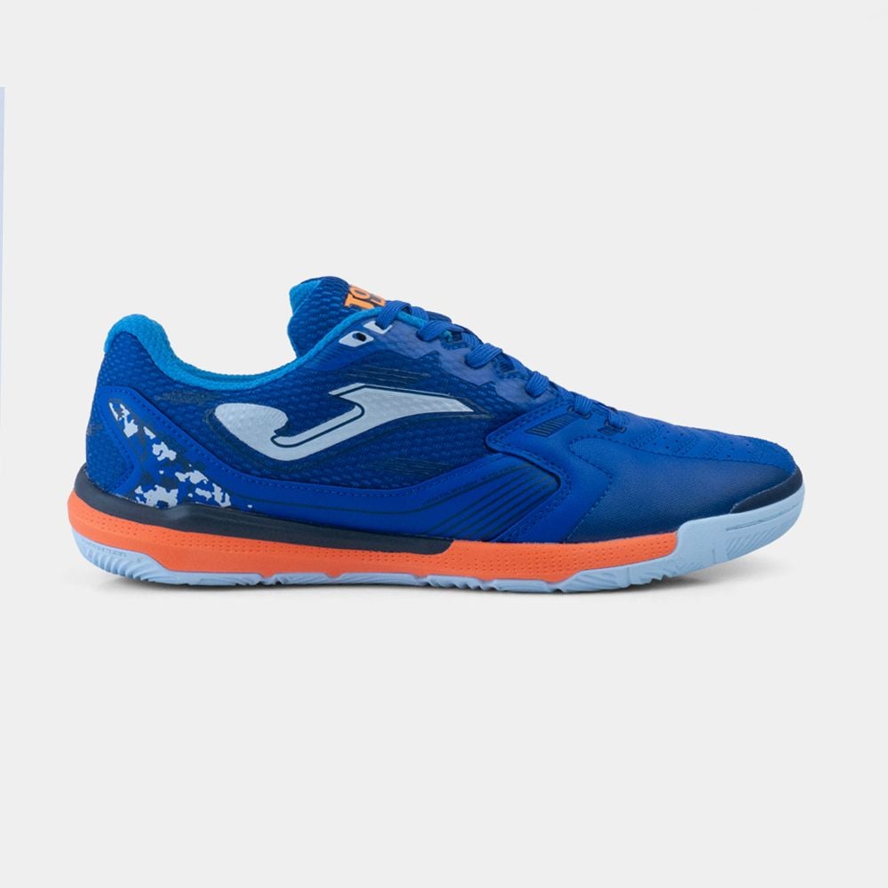ZAPATILLAS FUTBOL SALA LIGA 5 2604 IN AZUL ROYAL NARANJA - 1
