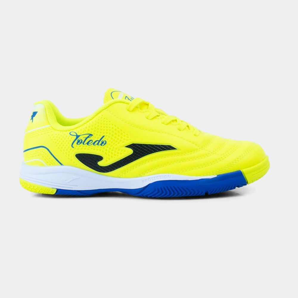 ZAPATILLAS FUTBOL SALA TOLEDO JR 2609 IN AMARILLO FLUOR - 1