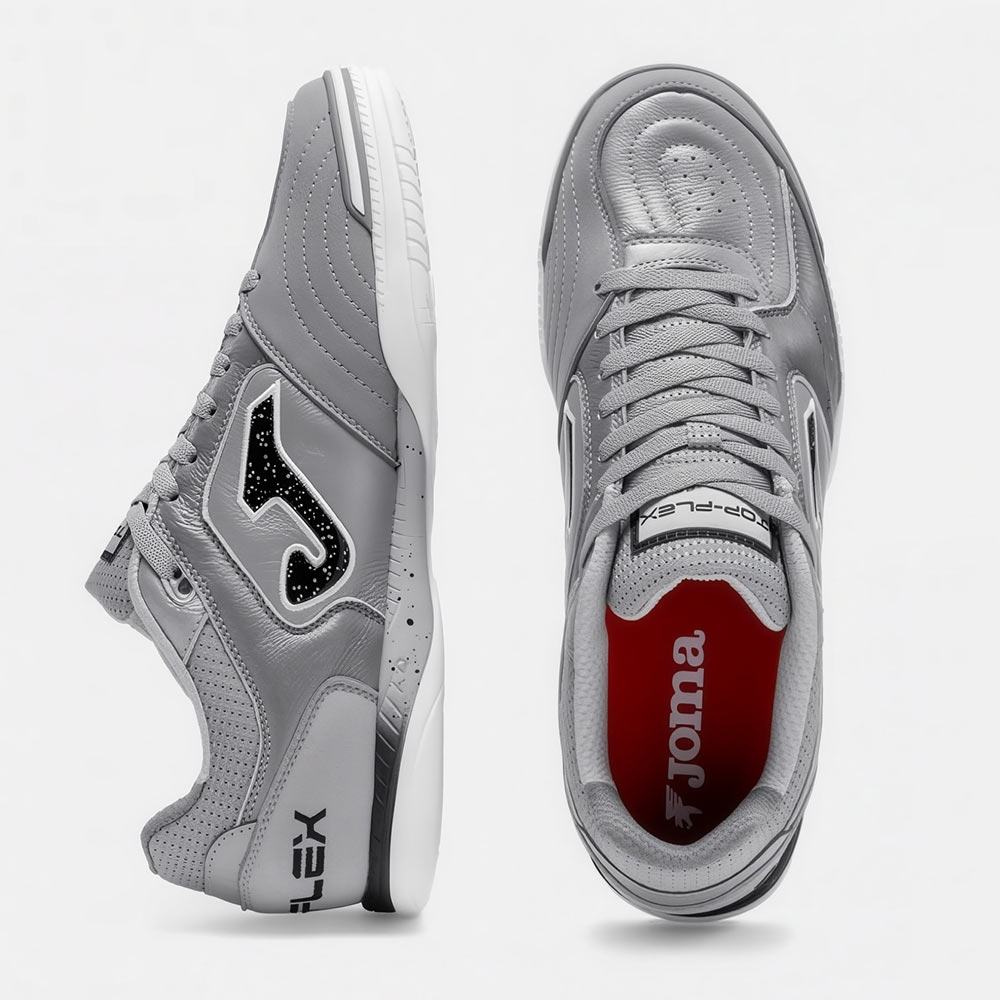 ZAPATILLAS FUTBOL SALA TOP FLEX 2612 IN GRIS CLARO - 4