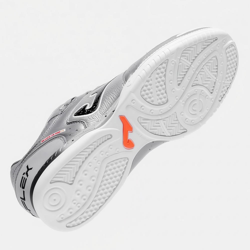 ZAPATILLAS FUTBOL SALA TOP FLEX 2612 IN GRIS CLARO - 5