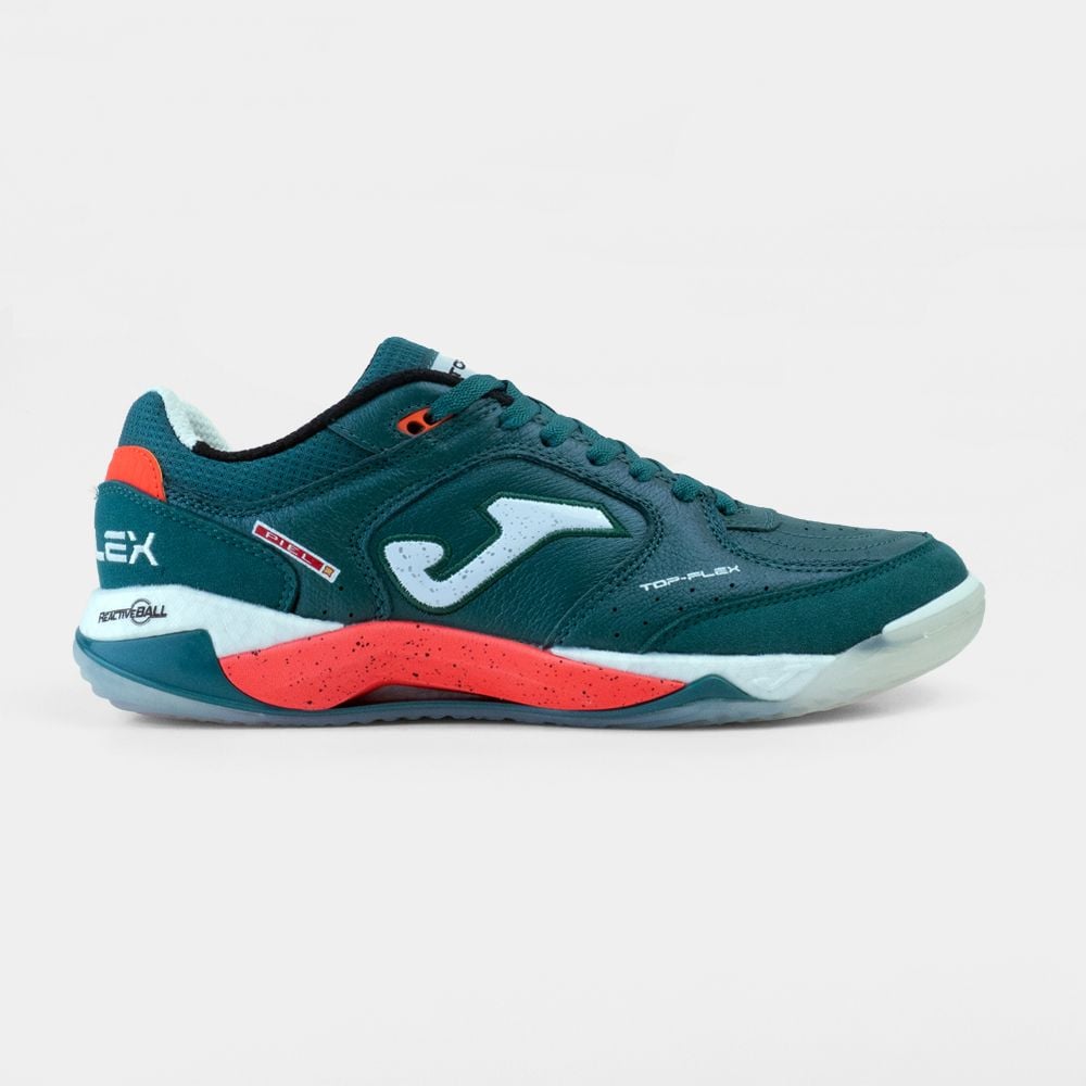 ZAPATILLAS FUTBOL SALA TOP FLEX PLUS 2617 IN VERDE PETRÓLEO - 1
