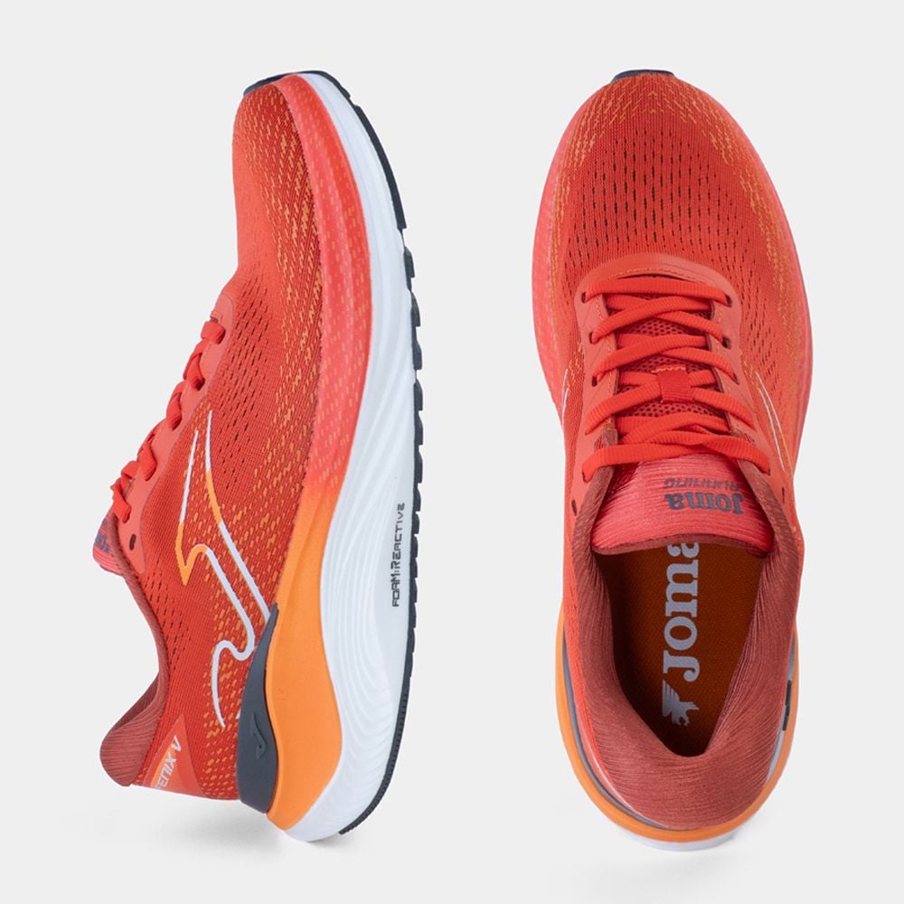 ZAPATILLAS RUNNING FENIX MEN 2606 NARANJA - 4