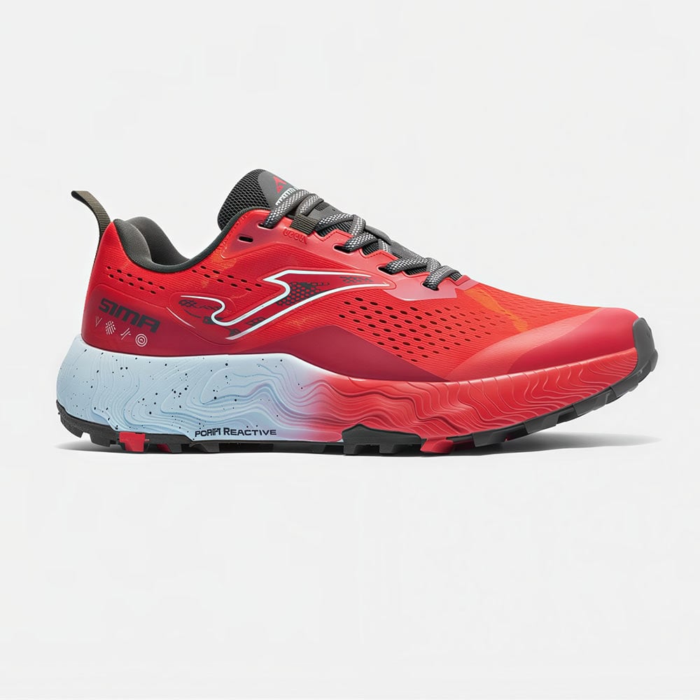 ZAPATILLAS TRAIL RUNNING SIMA 2606 ROJO - 1