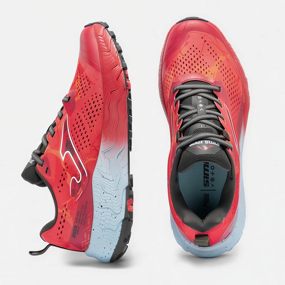 ZAPATILLAS TRAIL RUNNING SIMA 2606 ROJO - 4
