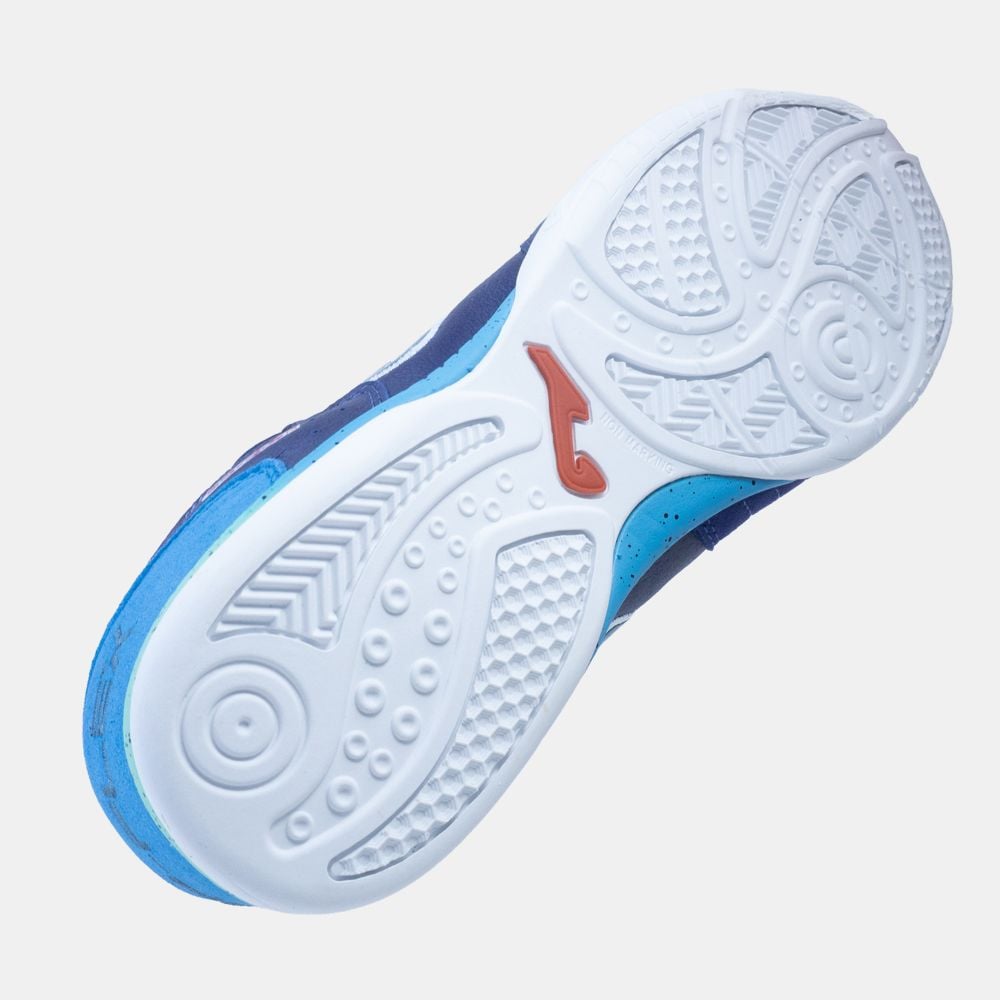 ZAPATILLAS FUTBOL SALA TOP FLEX 2619 IN MORADO CELESTE - 2