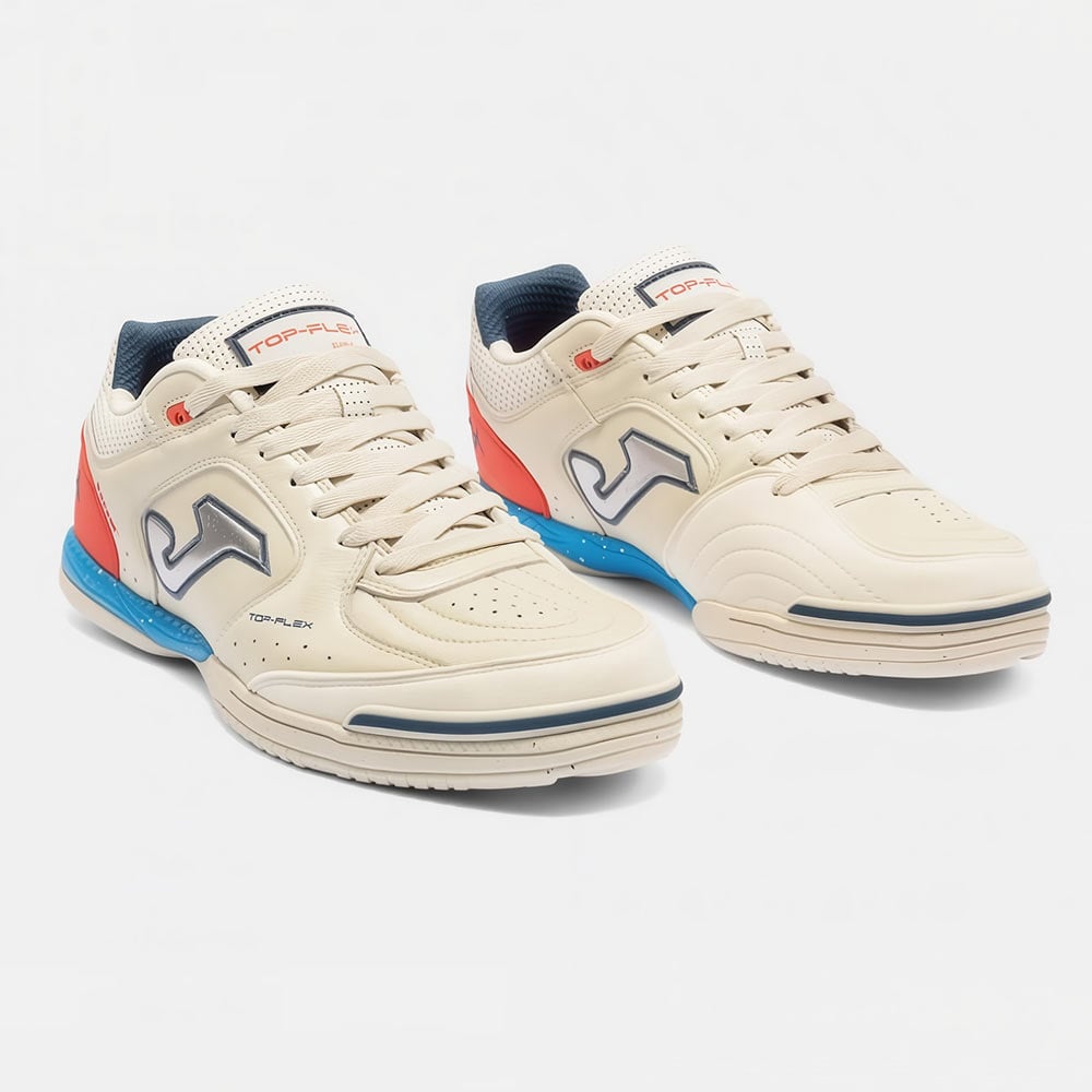 ZAPATILLAS FUTBOL SALA TOP FLEX 2625 IN BEIGE NARANJA - 2
